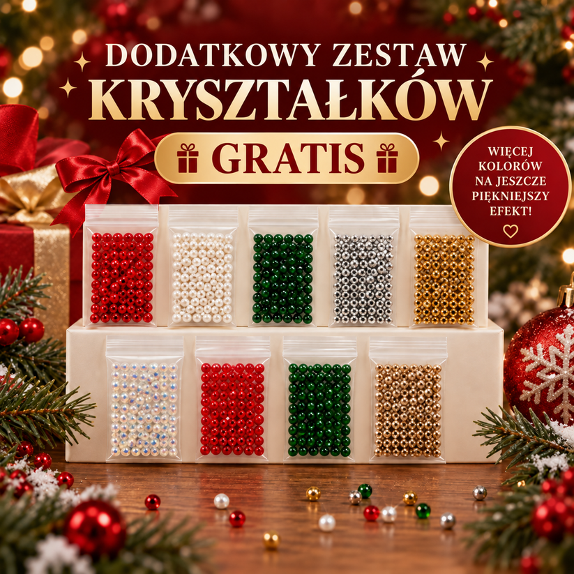 Dodatkowy zestaw kryształków GRATIS
