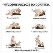 Wodoodporna poduszka intymna – Komfort w każdej pozycji